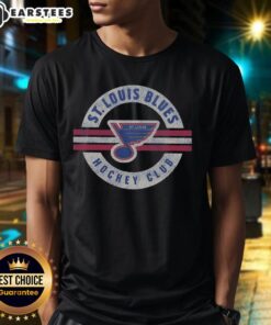 Original St Louis Blues Vintage Surround T-Shirt featuring classic team logo and retro design for fans.
