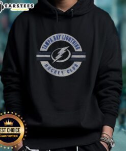 Original Tampa Bay Lightning Surround Hoodie in navy blue, featuring team logo and stylish design for fans.