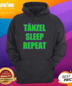 Original Tanzel Sleep Repeat Hoodie in cozy fabric, perfect for lounging and casual wear.