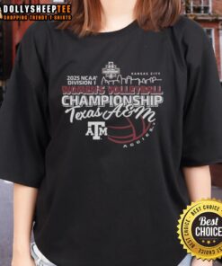 Original Texas A&M Aggies 2025 NCAA Division I Women's Volleyball Championship Final Four Bound ladies tee design.