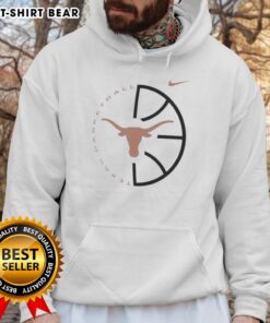 Original Texas Longhorns Nike Legend Basketball Icon Performance Hoodie in burnt orange, perfect for fans and athletes.