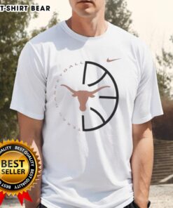 Original Texas Longhorns Nike Legend Basketball Icon Performance T-Shirt in burnt orange with logo, perfect for fans and athletes.
