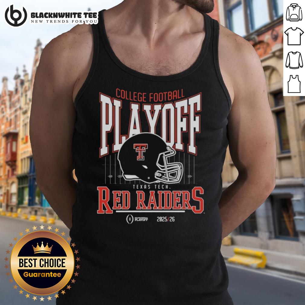 Original Texas Tech Red Raiders College Football Playoff 2025 26 Tank Top Original Texas Tech Red Raiders college football playoff 2025-26 tank top featuring team colors and logo design.
