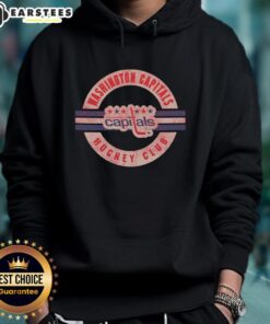 Original Washington Capitals vintage surround hoodie in classic team colors, perfect for fans and collectors.