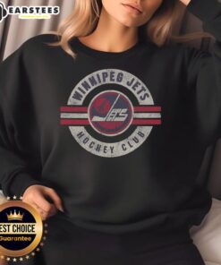 Vintage Original Winnipeg Jets sweatshirt featuring classic team logo and design for nostalgic hockey fans.