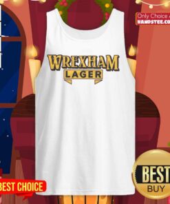 Original Wrexham Lager Tank Top in vibrant colors, perfect for casual wear and showing off your love for Wrexham.