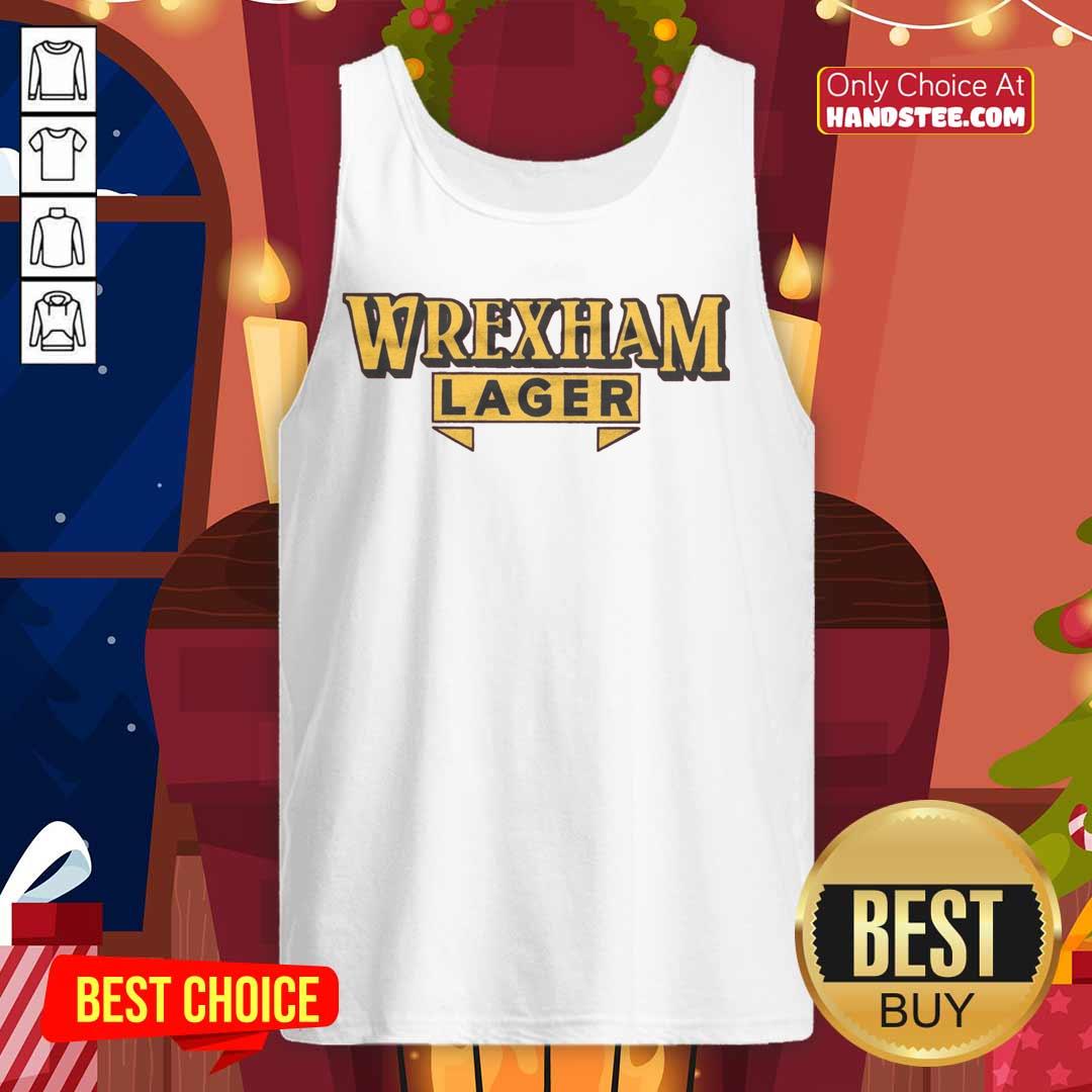 original-wrexham-lager-tank-top Original Wrexham Lager Tank Top in vibrant colors, perfect for casual wear and showing off your love for Wrexham.