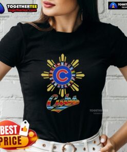 Premium 2025 Chicago Cubs Baseball X Hispanic Ladies Tee in vibrant colors, perfect for fans celebrating diversity.