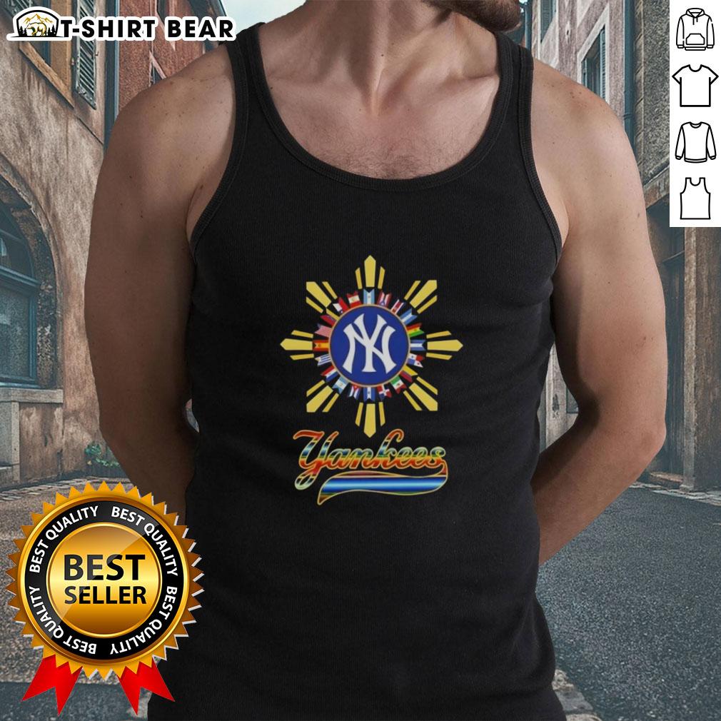 Premium 2025 New York Yankees Baseball X Hispanic Tank Top Premium 2025 New York Yankees baseball tank top featuring a stylish Hispanic design, perfect for fans and summer wear.