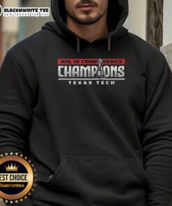 Premium 2025 Texas Tech Red Raiders Big 12 College Football Playoff Hoodie featuring team logo and stylish design.