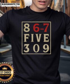Premium 867 Five 309 T-Shirt in stylish design, showcasing comfort and quality for everyday wear.