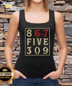 Alt Text: Stylish Premium 867 Five 309 tank top in vibrant colors, perfect for casual summer outfits and comfortable wear.
