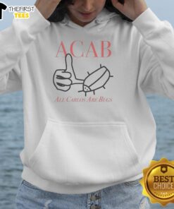 Premium Acab All Carlos Are Bug hoodie featuring stylish design and comfortable fit for casual wear.