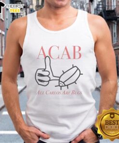 Premium Acab All Carlos Are Bug Tank Top featuring a stylish design and vibrant colors perfect for casual wear.