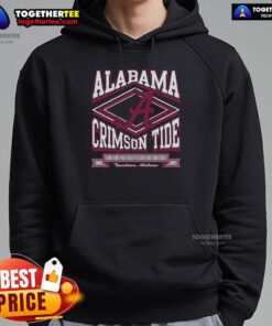 Premium Alabama Crimson Tide heater hoodie in vibrant team colors, perfect for staying warm during game day.