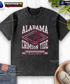 Premium Alabama Crimson Tide Heater Washed T-Shirt in vibrant colors, perfect for fans showcasing team spirit.