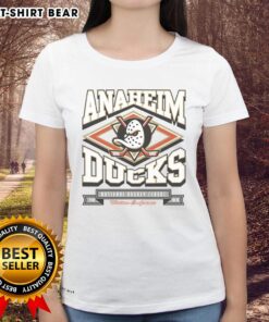 Premium Anaheim Ducks Heater Ladies Tee in stylish design, perfect for passionate fans and everyday wear.