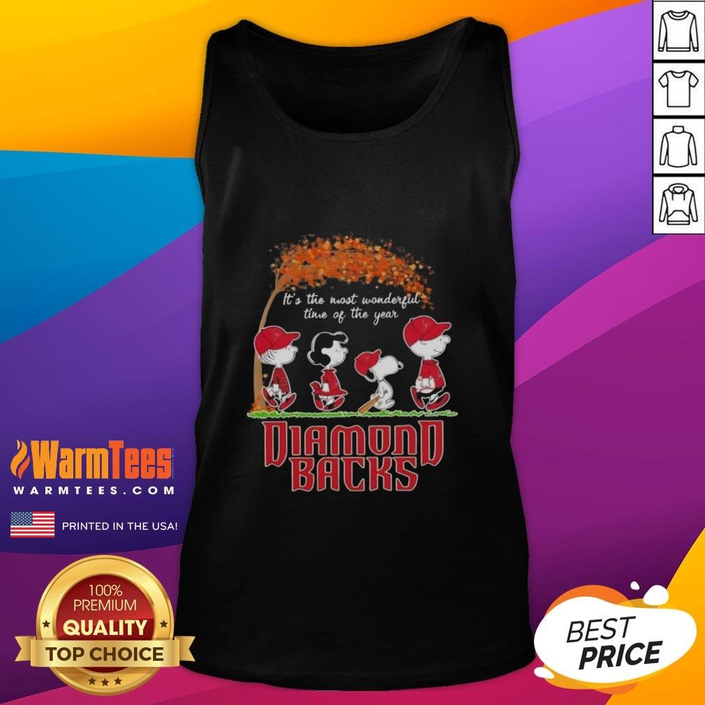 premium-arizona-diamondbacks-x-peanuts-snoopy-and-friends-autumn-its-the-most-wonderful-time-of-the-year-tank-top Premium Arizona Diamondbacks X Peanuts Snoopy and Friends autumn tank top celebrating the most wonderful time of the year.