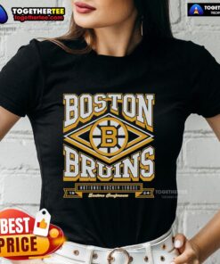 Premium Boston Bruins Heater Ladies Tee featuring stylish design and soft fabric, perfect for game day or casual wear.