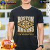 Alt Text: Premium Boston Bruins Heater T-Shirt featuring team logo and stylish design for avid hockey fans and supporters.