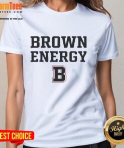 Premium Brown Bears Brown Energy B Ladies Tee featuring a stylish design for women who love outdoor adventures.
