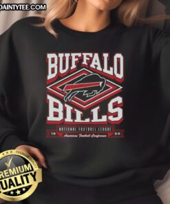 Premium Buffalo Bills Heater Sweatshirt in blue with team logo, perfect for staying warm during game day.