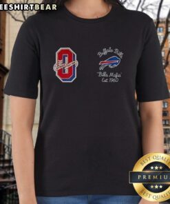 Premium Buffalo Bills Mafia October 1960 Ladies Tee, featuring a stylish design for female fans of the Bills.