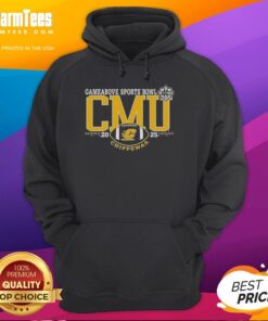 Premium Central Michigan Chippewas 2025 Gameabove Sports Bowl logo hoodie in vibrant colors, showcasing team pride.