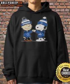 Alt Text: Premium Dallas Cowboys Snoopy and Charlie Brown Best Friends Hoodie featuring vibrant graphics and cozy design.