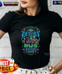 Premium Desert Bus for Hope 2025 Ladies Tee featuring a stylish design, perfect for fans supporting charity events.