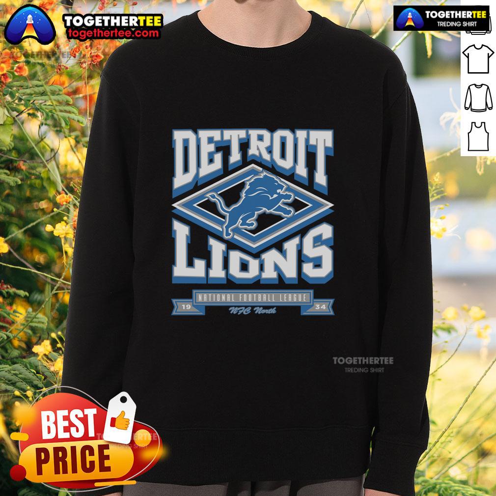 Premium Detroit Lions Heater Sweatshirt Premium Detroit Lions heater sweatshirt featuring team logo and cozy design, perfect for game day warmth.