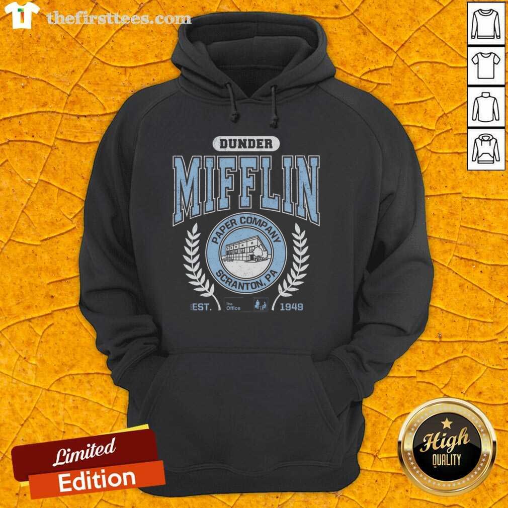 premium-dunder-mifflin-paper-company-scranton-pa-the-office-est-1949-hoodie Alt Text: Premium Dunder Mifflin Paper Company hoodie from Scranton, PA, established 1949, inspired by The Office series.