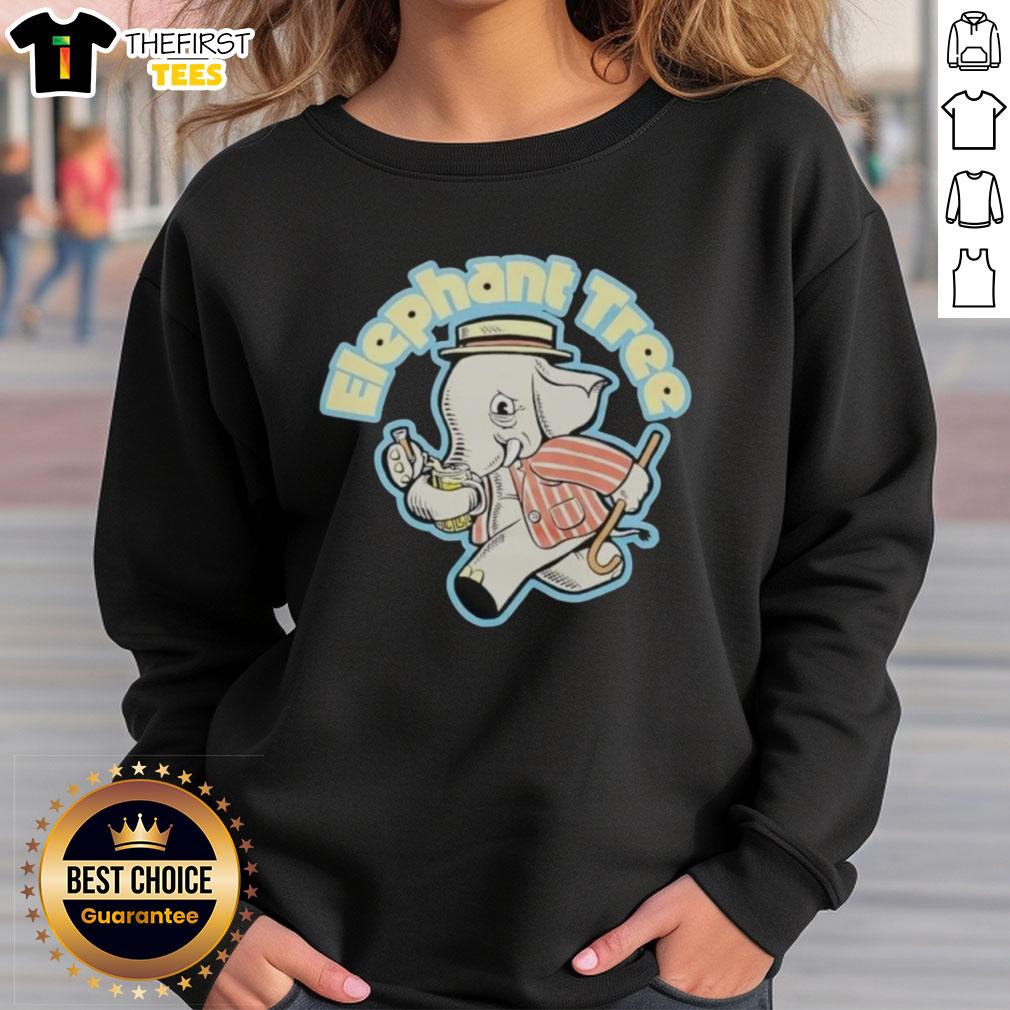 premium-elephant-tree-graphic-sweatshirt Premium Elephant Tree Graphic Sweatshirt featuring a vibrant elephant design on a cozy fabric for stylish comfort.