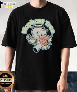 Alt Text: Premium Elephant Tree Graphic T-Shirt featuring a vibrant elephant design on soft, high-quality fabric.