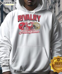 Premium Georgia Football Rivalry Winner 2025 hoodie featuring vibrant team colors and bold graphic design.