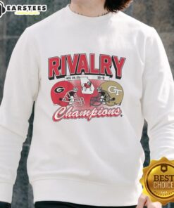 Premium Georgia Football Rivalry Winner 2025 Sweatshirt in bold colors, perfect for fans celebrating the season.