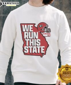Premium Georgia Football We Run This State 2025 T-Shirt - Image 4