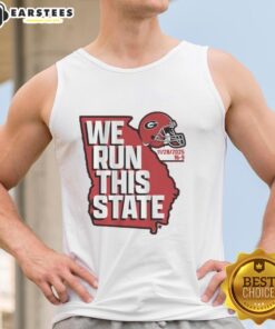 Premium Georgia Football We Run This State 2025 T-Shirt - Image 2