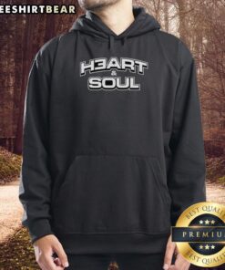 Premium H3art and Soul San Antonio Spurs basketball hoodie featuring team colors and logo, perfect for fans.