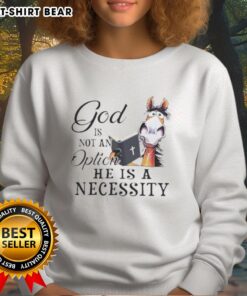 Premium Horse God sweatshirt: a stylish necessity for equestrian enthusiasts, featuring unique design and high-quality fabric.