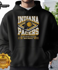 Premium Indiana Pacers Heater Hoodie featuring team logo and vibrant colors, perfect for basketball fans.