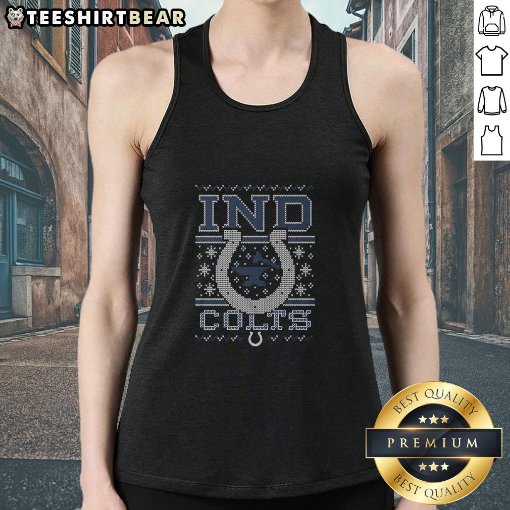 premium-indianapolis-colts-holiday-tank-top Premium Indianapolis Colts holiday tank top featuring festive design, perfect for fans celebrating the season.