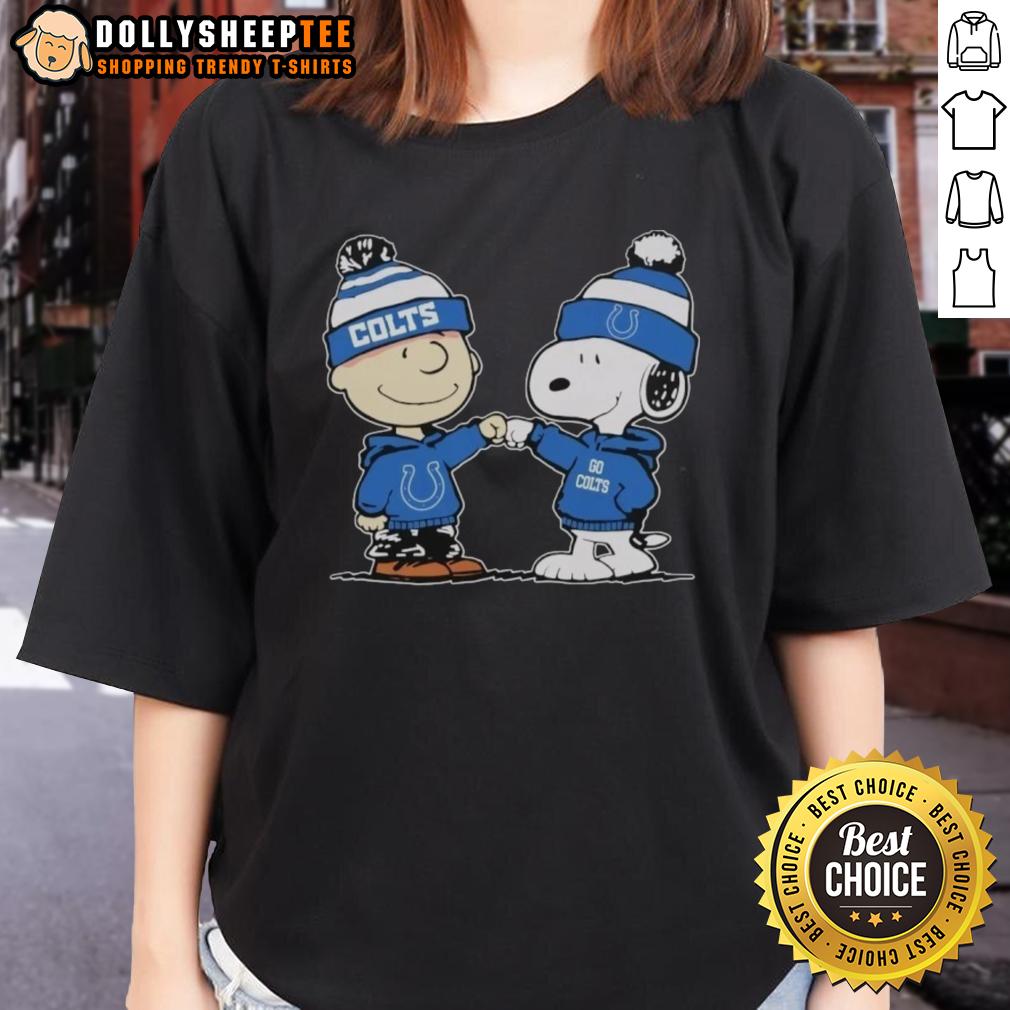 Premium Indianapolis Colts Snoopy And Charlie Brown Best Friends Ladies Tee Premium Indianapolis Colts Snoopy and Charlie Brown Best Friends ladies tee, featuring playful graphics and team colors.