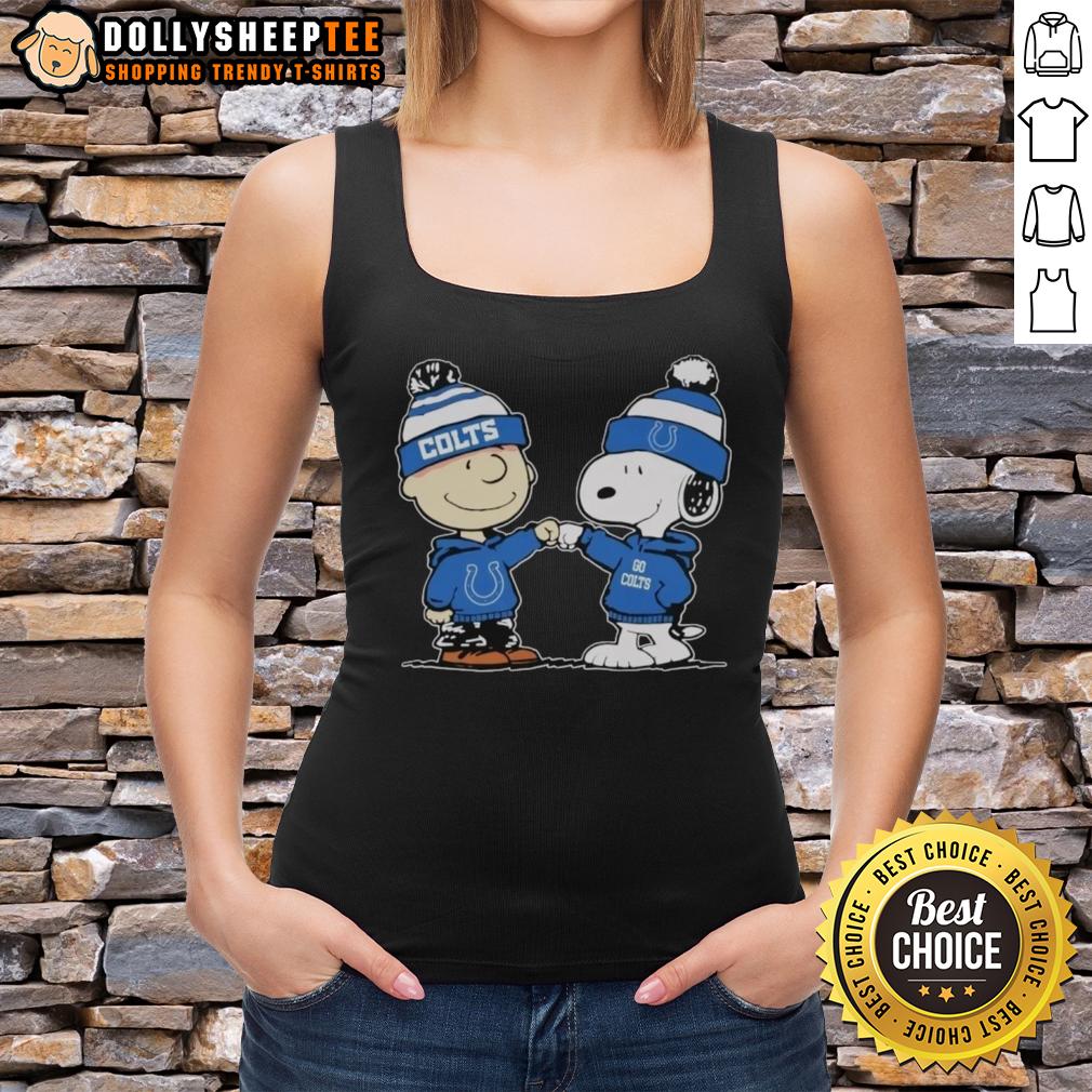 Premium Indianapolis Colts Snoopy And Charlie Brown Best Friends Tank Top Premium Indianapolis Colts Snoopy and Charlie Brown best friends tank top featuring vibrant graphics and team colors.