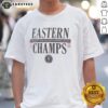 Alt Text: Premium Inter Miami CF 2025 MLS Eastern Conference Champions locker room t-shirt showcasing team pride and success.
