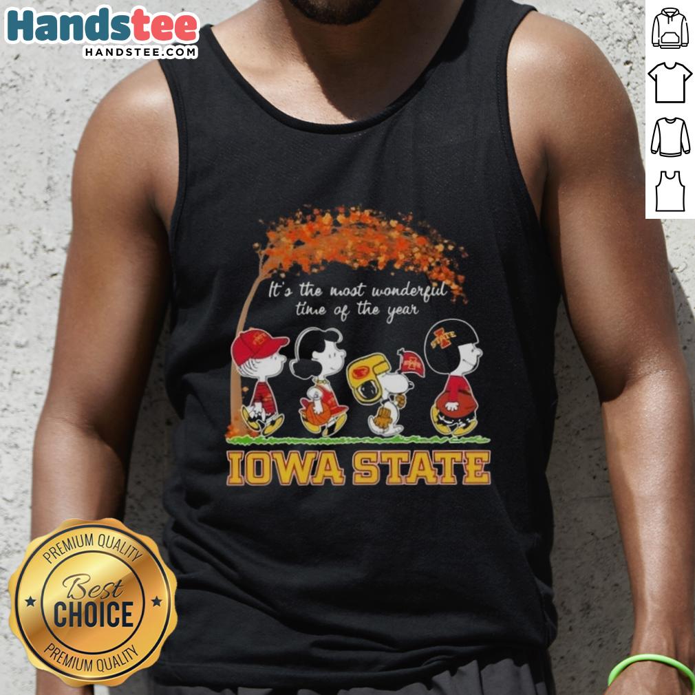 premium-iowa-state-cyclones-x-peanuts-snoopy-and-friends-autumn-its-the-most-wonderful-time-of-the-year-tank-top Premium Iowa State Cyclones X Peanuts Snoopy tank top featuring autumn design, perfect for the most wonderful time of the year.