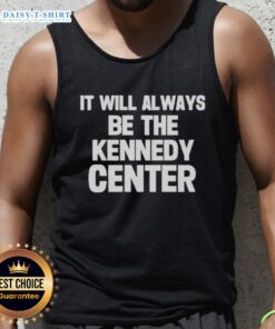 Premium Kennedy Center tank top featuring a stylish design, perfect for fans of the iconic performing arts venue.