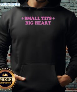 Premium Jade Pixel Small Tits Big Heart Hoodie featuring a vibrant design and cozy fit, perfect for casual wear.