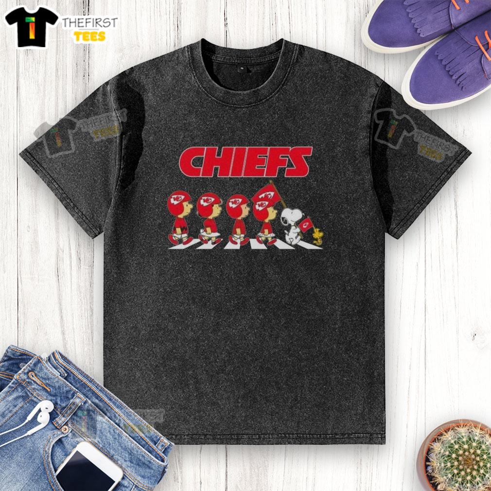 premium-kansas-city-chiefs-x-peanuts-snoopy-and-friends-abbey-road-washed-t-shirt Premium Kansas City Chiefs X Peanuts Snoopy and Friends Abbey Road T-Shirt featuring a fun graphic design.