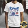 Alt Text: Premium Kansas Jayhawks Beak Em Hawks Slam T-Shirt featuring bold team graphics and vibrant colors for fans.